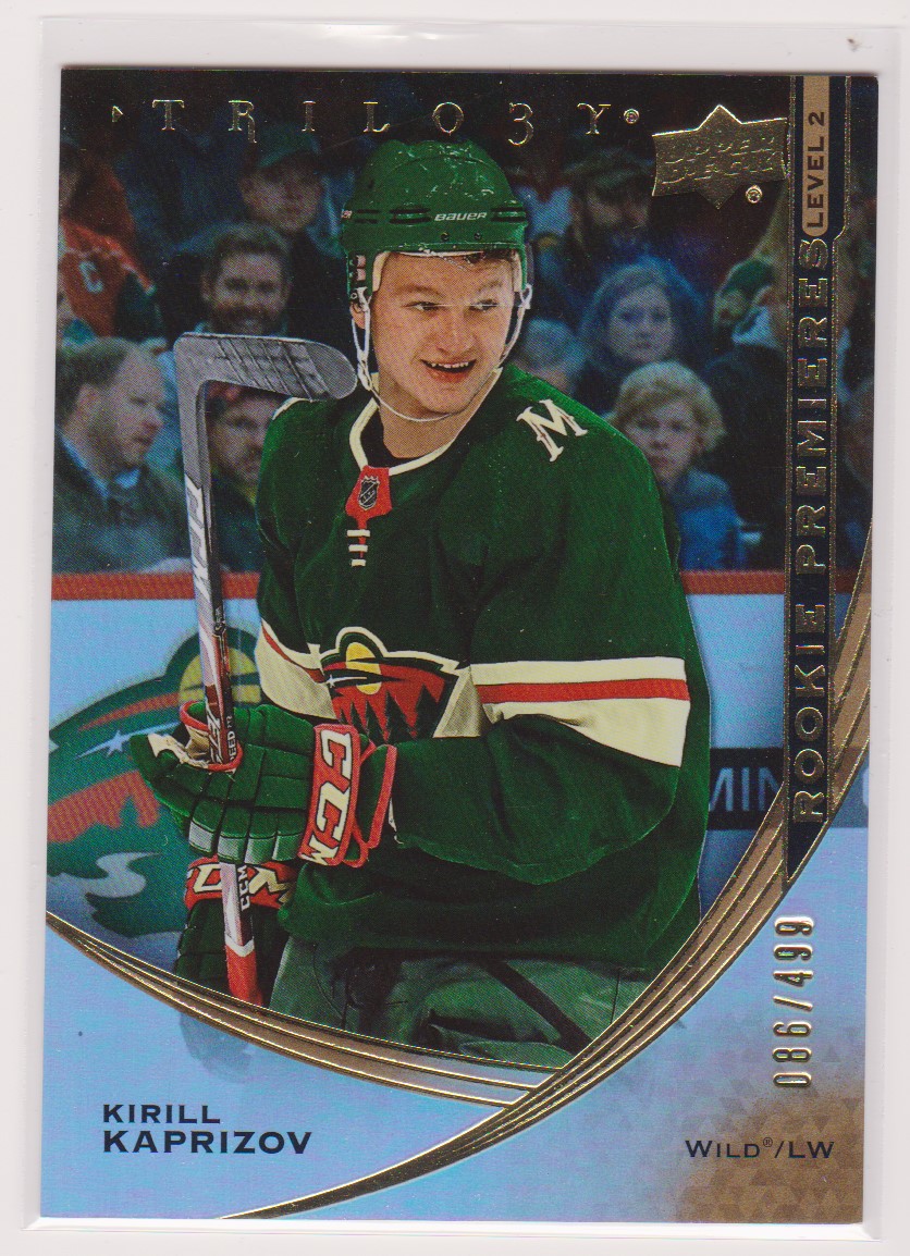 (image for) 2020-21 Upper Deck Trilogy #KK Kirill Kaprizov RC 86/499 LEVEL 2